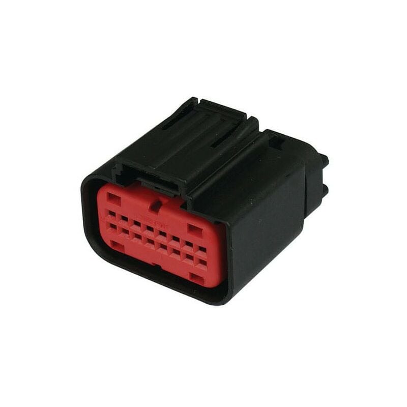 

Conector Series Get.64 Macho 8x2 Vìas negro