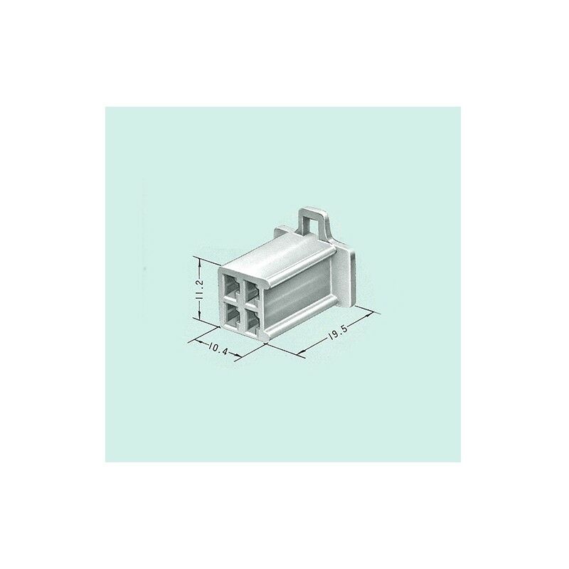 

Conector Series MTW Macho 4 vías
