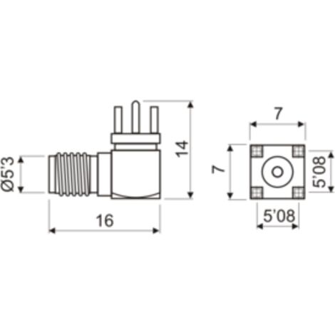 Conector SMA hembra de Electro Dh 20.266 8430552111107