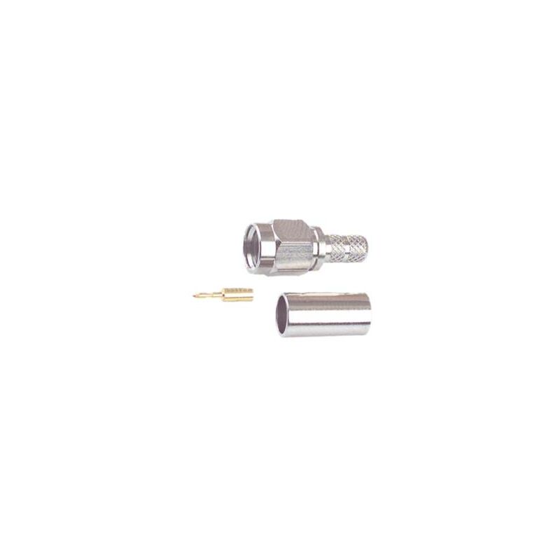 

Conector SMA Macho RG174 CRIMPAR Pin Central Macho 20.200/174