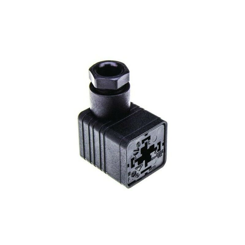 

Conector solenoide GDM3009 negro