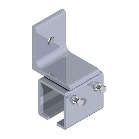 Conector soporte lado pared para rail de 30x35mm Cepro Sistema de Riel