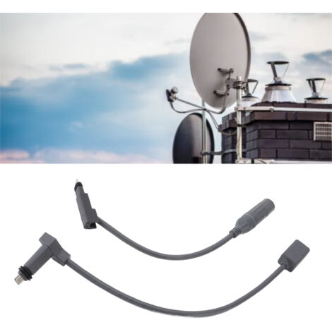 Conector SPX a RJ45 para cables Starlink – Cable de extensión de 1200 Mbps, RJ45 1 a RJ2, 31,5 cm/34,8 cm, 2 unidades
