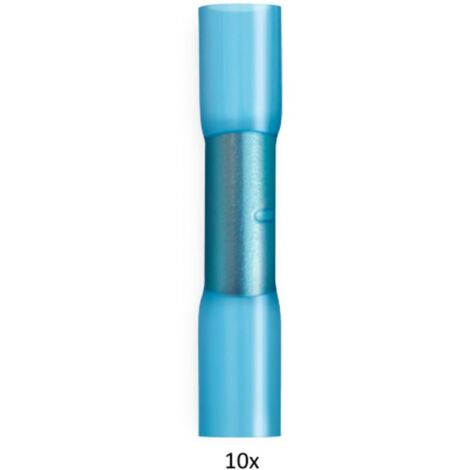 CONECTOR STEINEL HEAT SCHRUMPF FINE CRIMP CON PEGAMENTO INTERIOR, PARA CONEXIONES ESTANCAS DE IMPACTO DE CABLES DE 0,1-6,0 MM
