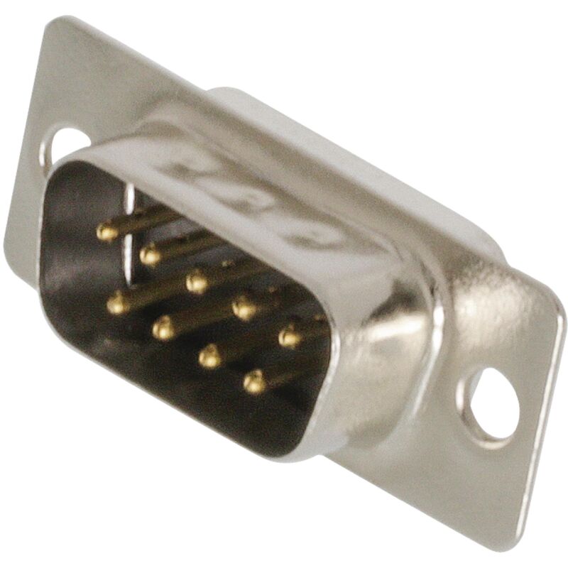 

Conector Sub-D 9pin Macho Soldar Recto