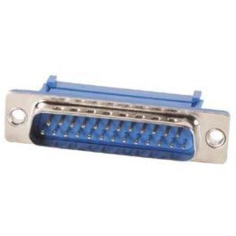 Conector Sub-d Macho de 25 Pines para Cable de Manguera