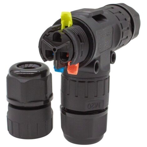 Conector T 450V IP68 negro