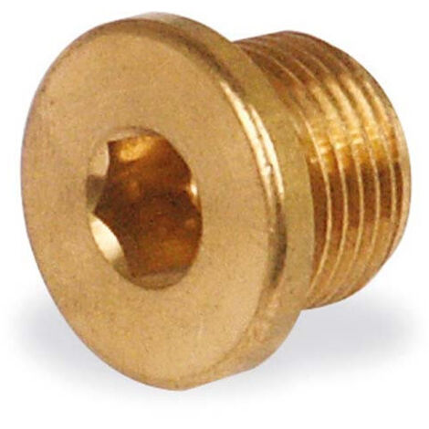 Conector tapón ciego 1/4 pulgadas                 1/4"