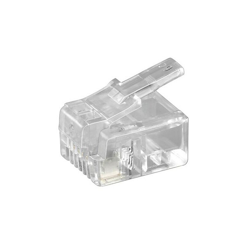 

Conector RJ11 6P4C (25uds)