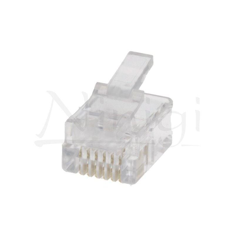 

Conector RJ12 6P6C Cable Redondo