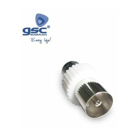 Conector televisión macho a macho GSC 002600845