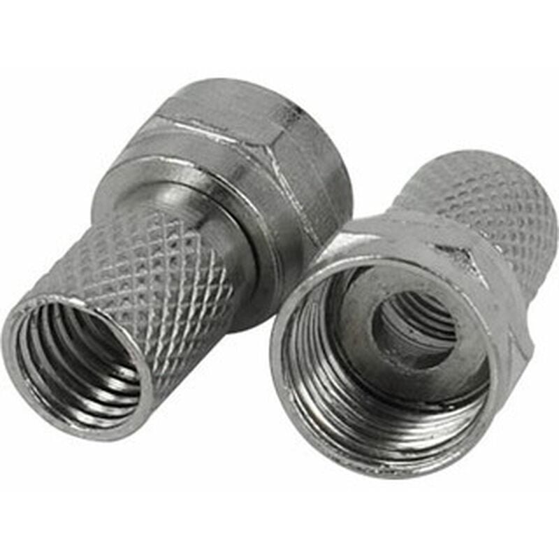 

Conector tipo F conexion rapida cable antena