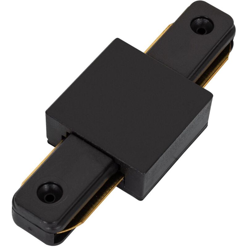 

Efectoled - Conector Tipo I para Carril Monofásico PC Negro. - Negro