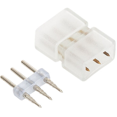 Conector Tipo "I" para Tira LED CCT 220V AC Ancho 14 mm 14 mm
