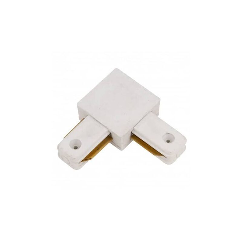 

Conector tipo L para carril Monofásico | Negro