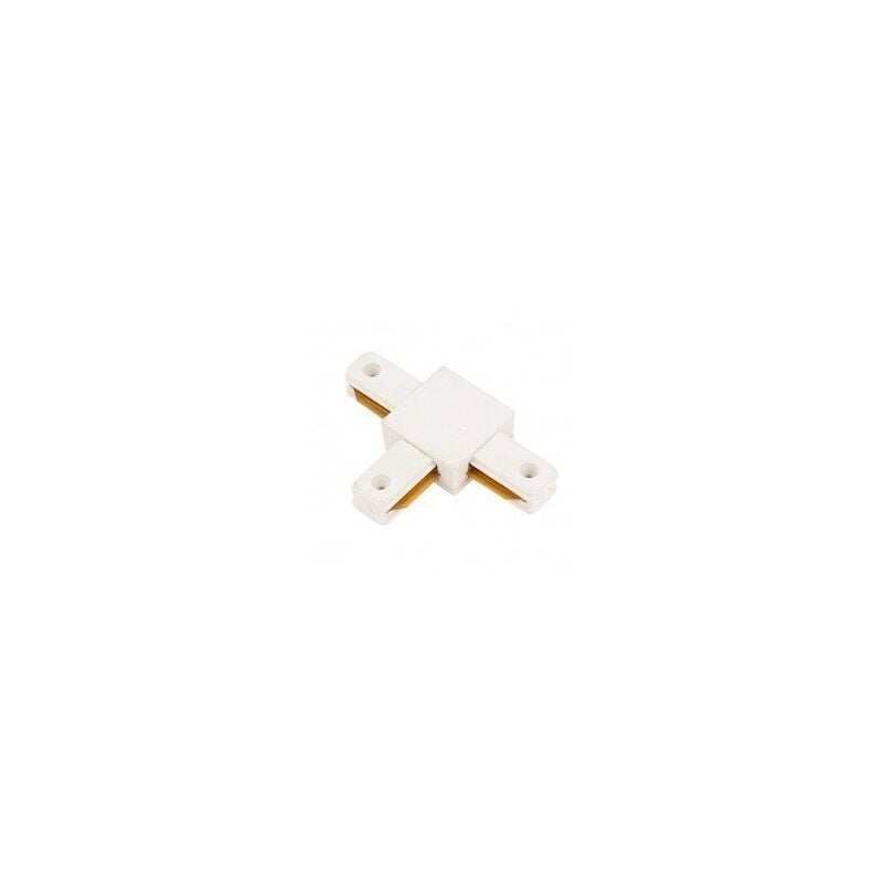 

Conector tipo T para carril Monofásico | Blanco
