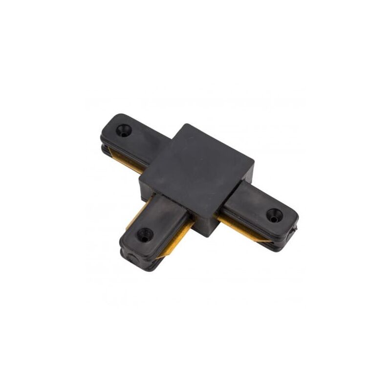

Conector tipo T para carril Monofásico | Negro