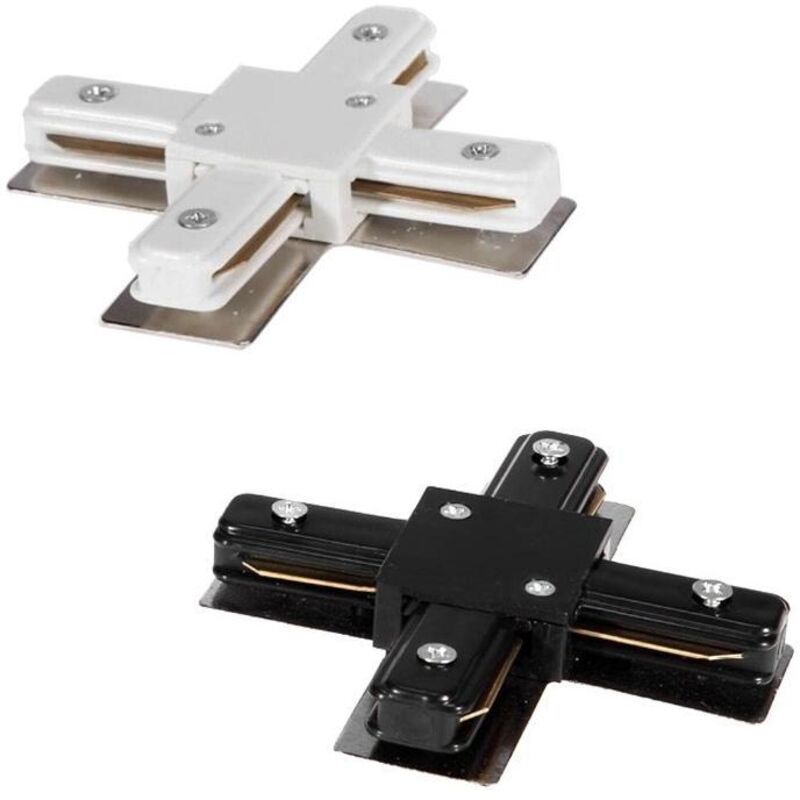 

Conector Tipo X para Carril Monofásico UltraPower Blanco - Blanco