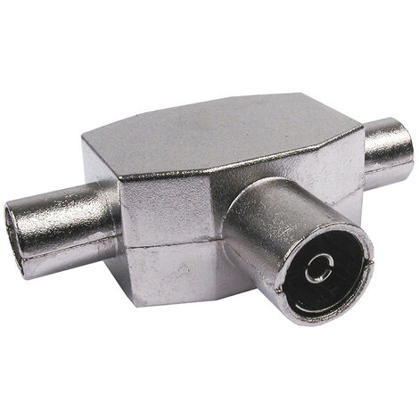 Conector triple de antena
