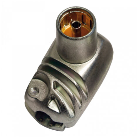 CONECTOR TV ACODADO H METALICO