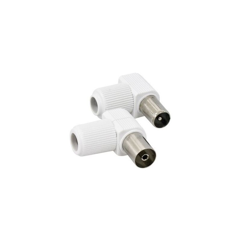 

Conector Antena Coaxial Macho Acodado 9,5Mm Pvc Hepoluz