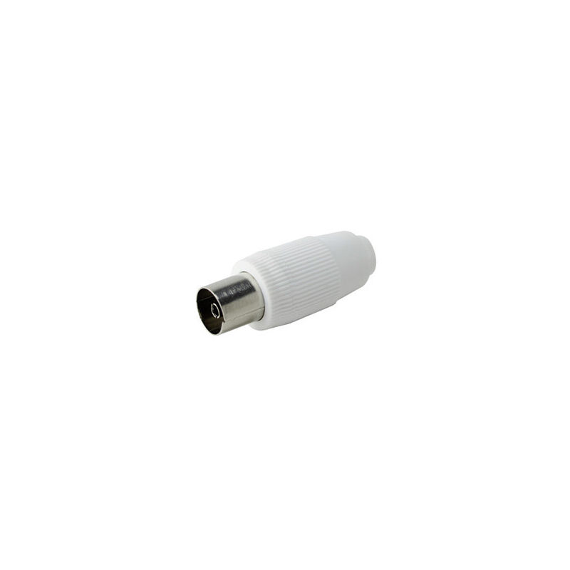 

Conector recto de antena coaxial TV ( 10.534/BL) - Electro Dh