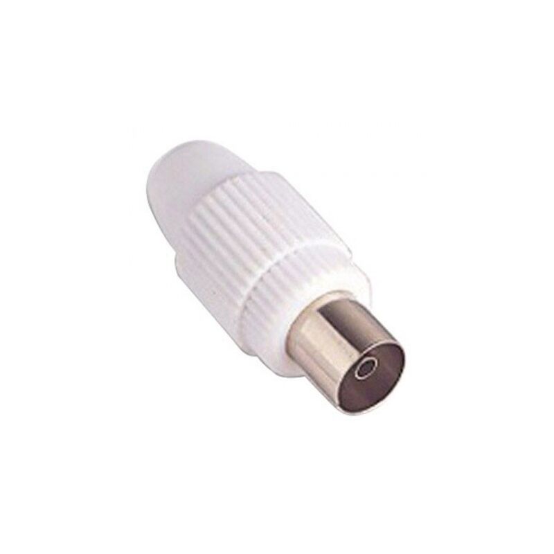 

Conector tv hembra recto 9,5 mm.