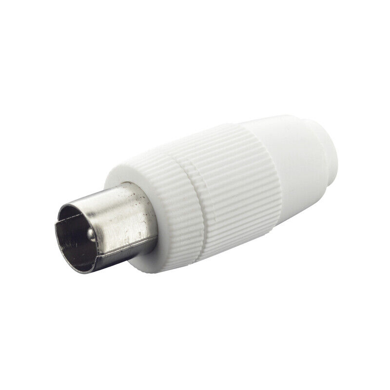 

Conector recto de antena coaxial TV ( 10.535/BL) - Electro Dh