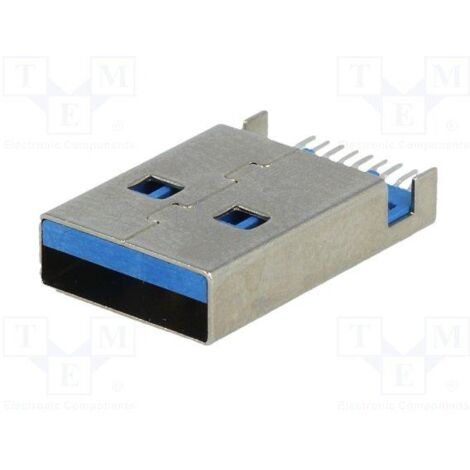 Conector USB A Para Circuito Impreso Horizontal