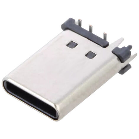 Conector Usb-c Solo Para Cargar 6 Pines Usb4180-03-0120-c