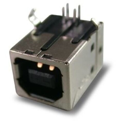 CONECTOR USB TIPO B EN ÁNGULO PARA IMPRESIÓN