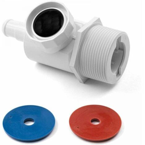 Conector UWF 9-100-9001 compatible con Polaris Zodiac 380, 280 y 180 - Repuesto para limpiafondos - Accesorio de pared universal - Pieza de montaje