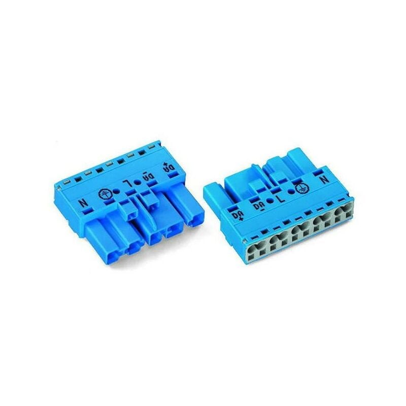 

Conector Hembra 5 vías Azul - Wago