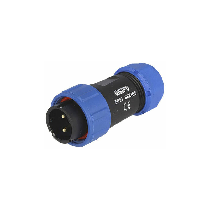 

Conector SP2111 macho 2 vías - Weipu