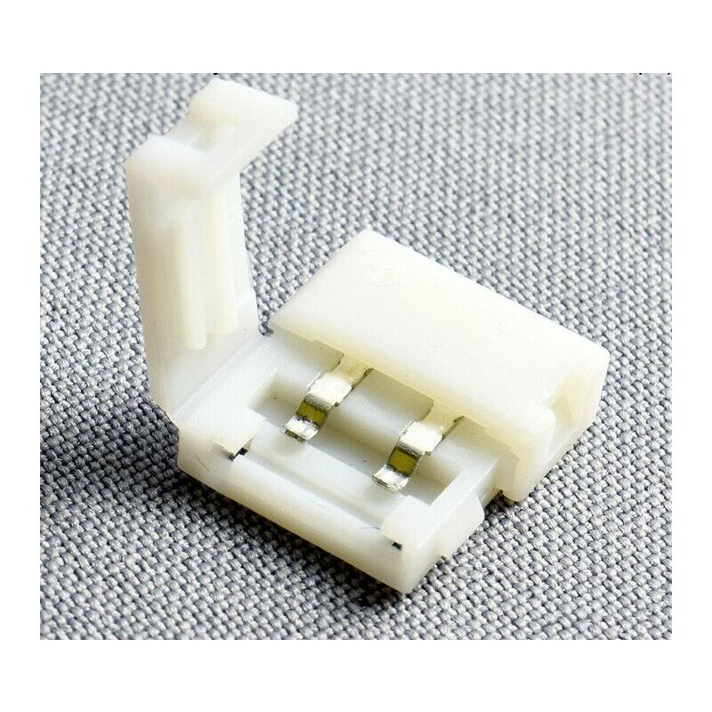 

Conectores de Clip LED 10mm 2Pin 5050 para Tiras LED