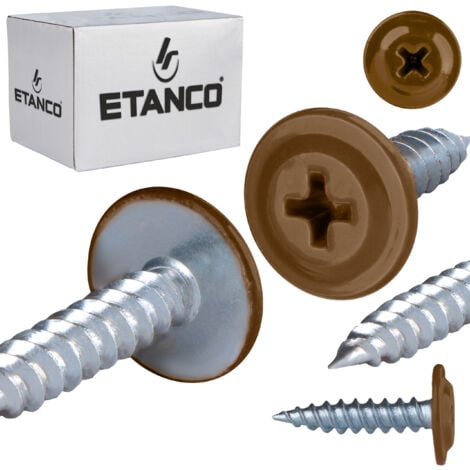 ETANCO Conectores de montaje GM-S 4,2x19 mm RAL 8003