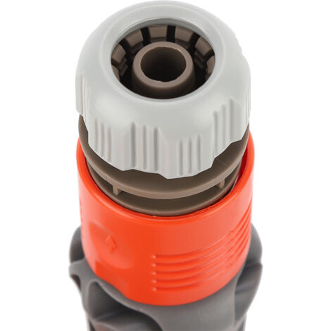 Conectores de plástico para manguera de jardín – Accesorios sensibles a la presión de 3,5 kg para lavado de coches con boquilla giratoria directa/difusora, 16,5 cm