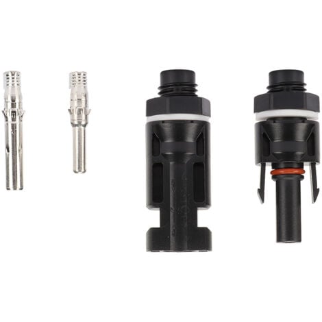 Conectores para paneles solares Ej.Life, conectores fotovoltaicos macho y hembra, combinador de inversores fotovoltaicos, 1000 V CC