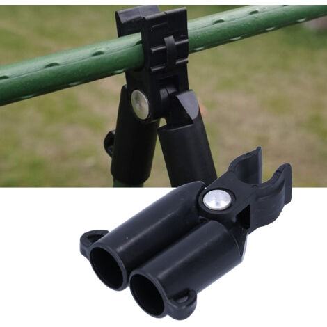 [Conectores para tallos de plantas] Conectores de soporte para jardín tipo A (diámetro interior 16 mm) – 10 piezas fabricadas en PP resistente