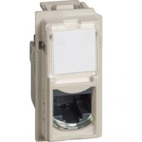 Conectores RJ45 Bticino Living Living Now sin herramientas de UTP cat5E de la arena KM4279C5E