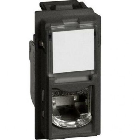 Conectores RJ45 Bticino Living Nowsin herramientas STP cat6A negro KG4279C6AS
