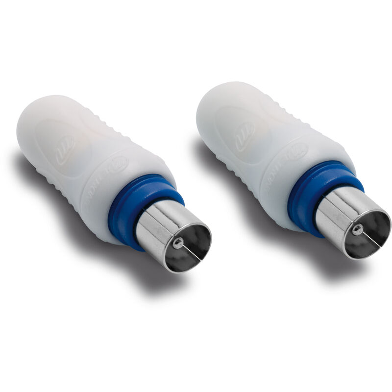 

438101 - Conectores TV 9,52mm blindados macho / macho - Metronic