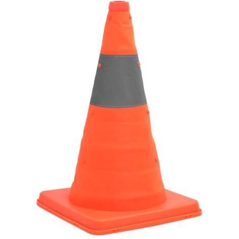 Cônes de signalisation escamotables 10 pcs 42 cm CFW818406