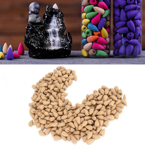 Cônes d'encens 250g/500g pour méditation, yoga et relaxation, parfum santal naturel pour maison et spa