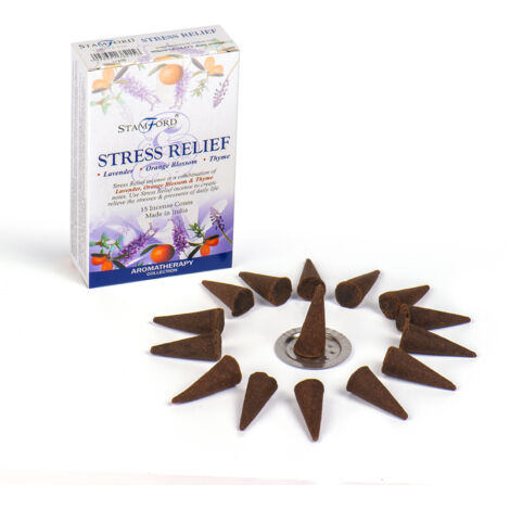 Cônes d'encens anti-stress- Vendu par 1