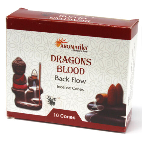 Cônes d'encens Aromatica Backflow - Sang de Dragons- Vendu par 1