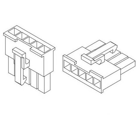 Conexcon 6739-2032 Embase Alimentation Mini 4.2mm - 3 voies