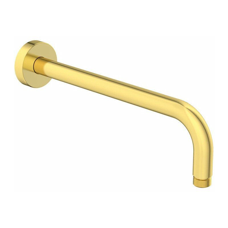 

Conexión a pared RAIN 300 mm dorado cepillado STANDARD - Ideal