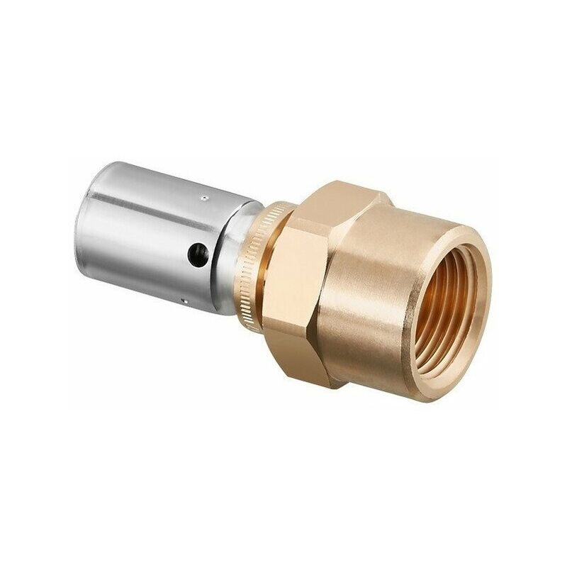 

Oventrop - Conexión a presión Cofit PD-HT de latón, con rosca interior 20 x 2,8 mm x Rp 3/4 pulgada