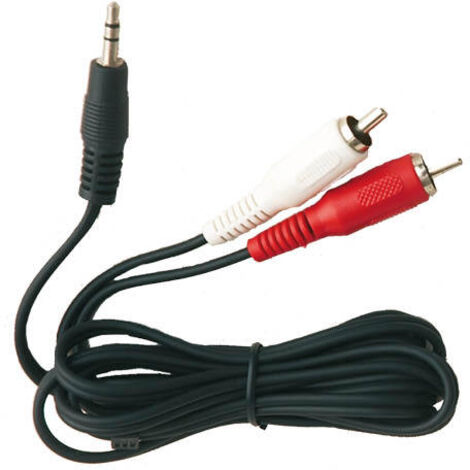 Conexión audio-estéreo Jack 3.5mm- RCA GSC 2600931